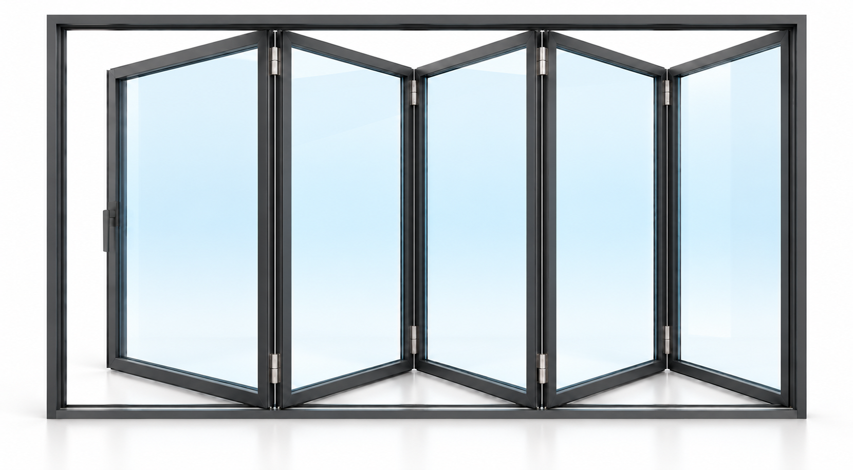 5-0-5 Bi - Folding Door ,5 Doors Right