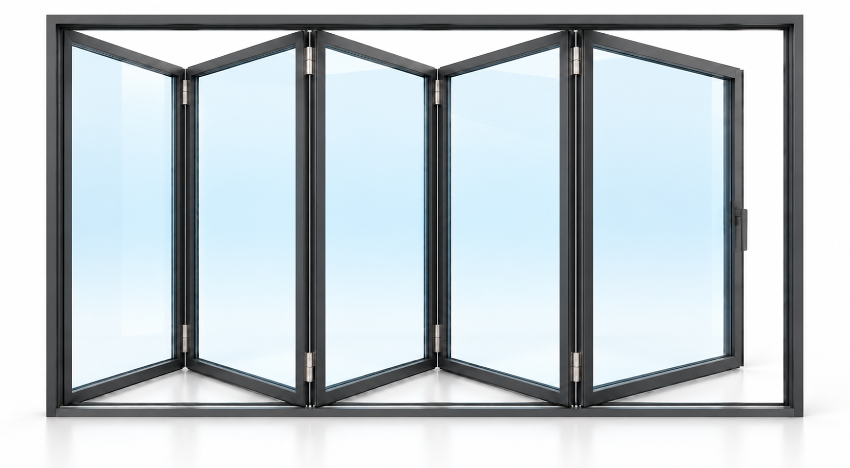 5-5-0 Bi - Folding Door ,5 Doors Left