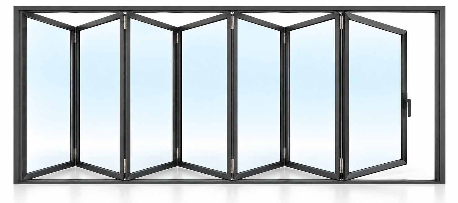 7-7-0 Bi - Folding Door ,7 Doors Left